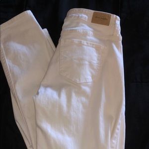 Abercrombie kids white jeans
